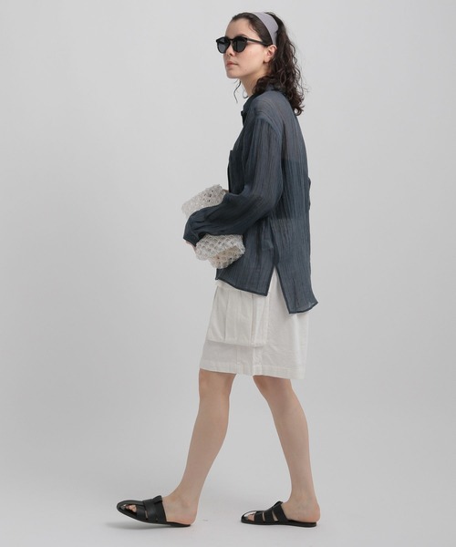 GEORGE'S(ジョージズ)の「カーゴショートパンツ(その他パンツ・レディース・ネイビー/グリーン/アイボリー・MEDIUM/SMALL)」の10枚目の写真