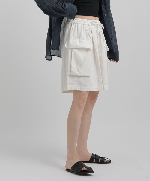 GEORGE'S(ジョージズ)の「カーゴショートパンツ(その他パンツ・レディース・ネイビー/グリーン/アイボリー・MEDIUM/SMALL)」の16枚目の写真