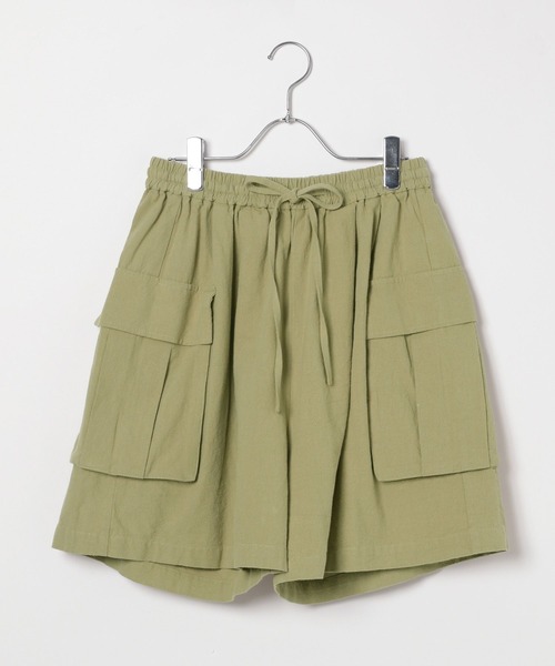 GEORGE'S(ジョージズ)の「カーゴショートパンツ(その他パンツ・レディース・ネイビー/グリーン/アイボリー・MEDIUM/SMALL)」の8枚目の写真