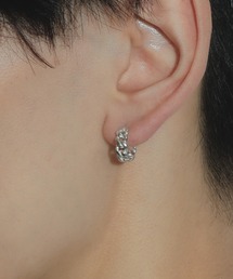 【silver925】KiheiPierce / キヘイチェーンフープピアス