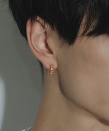 whoseA（フーシー）の「【silver925】KiheiPierce / キヘイチェーンフープピアス（ピアス（両耳用））」