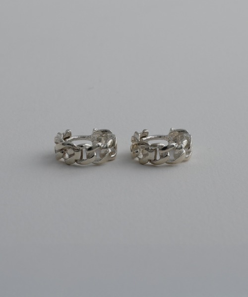 whoseA(フーシー)の「【silver925】KiheiPierce / キヘイチェーンフープピアス(ピアス(両耳用)・メンズ・シルバー/ゴールド・FREE)」の22枚目の写真