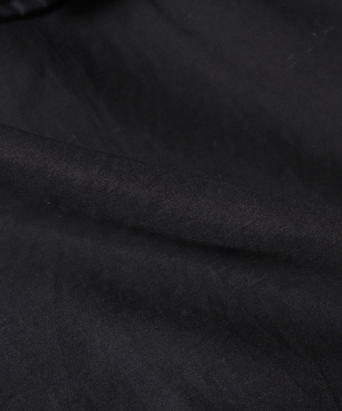 normment（ノーメント）の「normment/ノーメント CO silk lace pintuck&pico frill blouse ブラウス ノーカラー シャツ（シャツ/ブラウス・レディース・ブラック・FREE）」の10枚目の写真