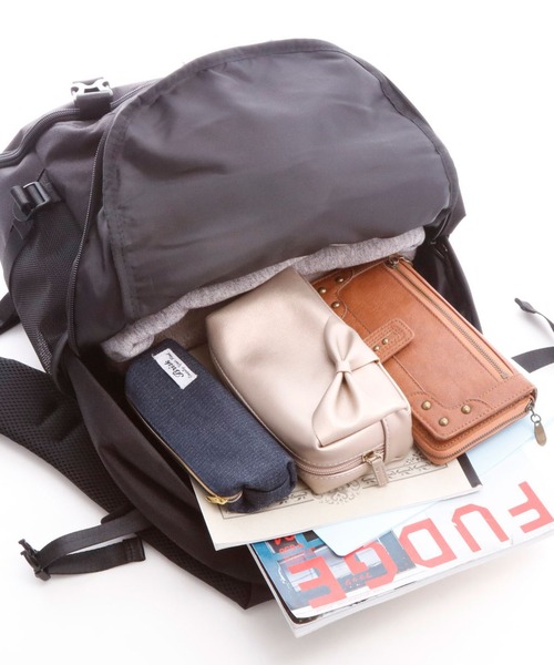 KiU(キウ)の「キウ Kiu 600D バックパック BACKPACK(バックパック/リュック・レディース・ブラック系その他2/ブラック系その他/その他1/ベージュ系その他/その他/レオパード/ライラック/ブラック/グリーン系その他/ブルー系その他/ブラック系その他3/ブルー系その他2・XXXS/FREE)」の17枚目の写真