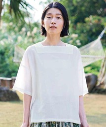 Sunny clouds | サニークラウズ　ピコ刺しゅうトップス〈レディース〉(Tシャツ/カットソー)