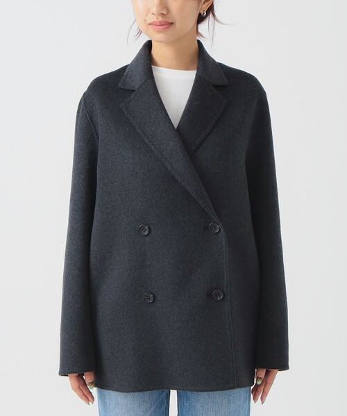 B:MING by BEAMS（ビーミングバイビームス）の「リバー ジャコット（S～M）（テーラードジャケット・レディース・ブラウン系その他/チャコールグレー・SMALL/MEDIUM）」の8枚目の写真