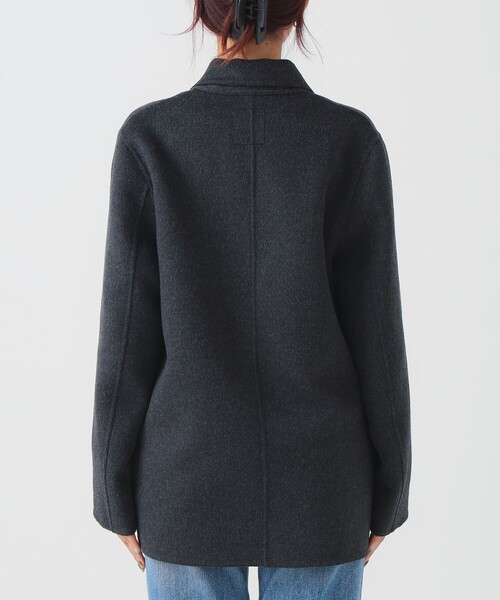B:MING by BEAMS（ビーミングバイビームス）の「リバー ジャコット（S～M）（テーラードジャケット・レディース・ブラウン系その他/チャコールグレー・SMALL/MEDIUM）」の10枚目の写真