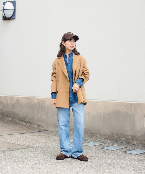 B:MING by BEAMS(ビーミングバイビームス)の「リバー ジャコット(S~M)(テーラードジャケット・レディース・ブラウン系その他/チャコールグレー・SMALL/MEDIUM)」の10枚目の写真