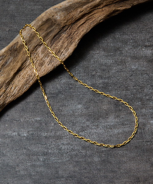 THEFT(セフト)の「THEFT セフト / K18GP ANCHOR CHAIN NECKLACE シルバー925アンカーチェーンネックレス 50cm 18金コーティング(ネックレス・メンズ・ゴールド・50cm)」の4枚目の写真