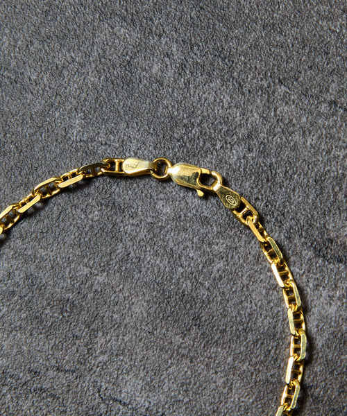 THEFT(セフト)の「THEFT セフト / K18GP ANCHOR CHAIN NECKLACE シルバー925アンカーチェーンネックレス 50cm 18金コーティング(ネックレス・メンズ・ゴールド・50cm)」の7枚目の写真