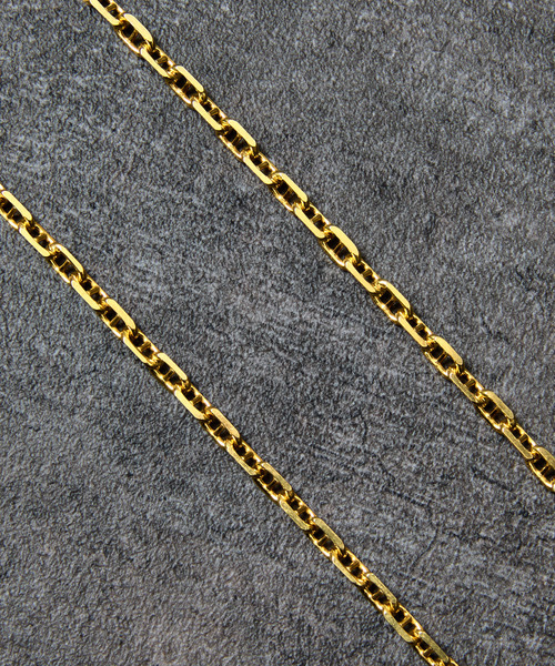 THEFT(セフト)の「THEFT セフト / K18GP ANCHOR CHAIN NECKLACE シルバー925アンカーチェーンネックレス 50cm 18金コーティング(ネックレス・メンズ・ゴールド・50cm)」の8枚目の写真
