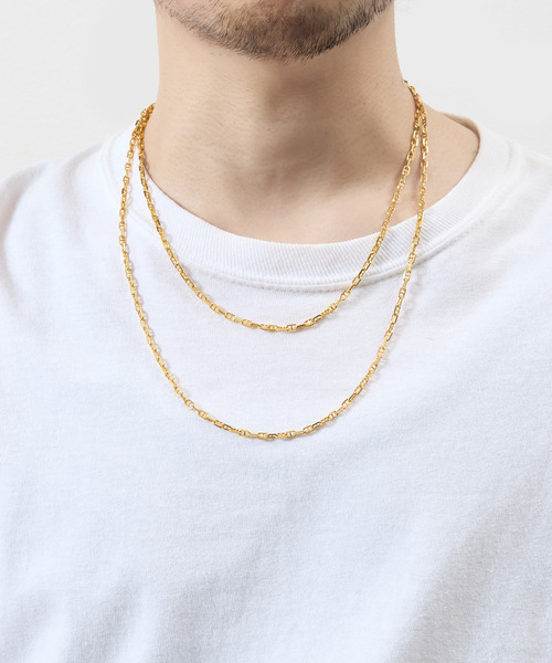 THEFT(セフト)の「THEFT セフト / K18GP ANCHOR CHAIN NECKLACE シルバー925アンカーチェーンネックレス 50cm 18金コーティング(ネックレス・メンズ・ゴールド・50cm)」の13枚目の写真