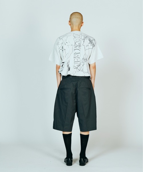 SUNNY  SPORTS（サニースポーツ）の「SUNNY SPORTS  サニースポーツ / LIGHT TWILL BAGGY SHORTS（その他パンツ・メンズ・ブラック/チャコールグレー・LARGE/MEDIUM）」の20枚目の写真