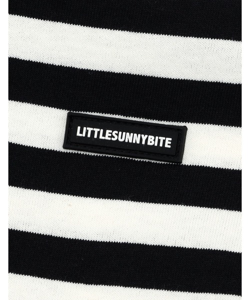 NO WAY(ノーウェイ)の「/little sunny bite/crazy stripe fake layered long tee(Tシャツ/カットソー・レディース・イエロー系/ブラック×ホワイト・MEDIUM/SMALL)」の12枚目の写真