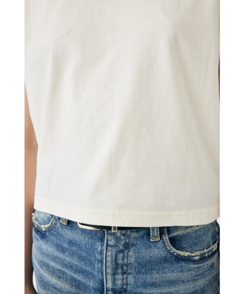 Ⅰ マウジー  未使用タグ付き カットソー セール】【ZOZO・一部店舗限定】MOUSSY EMBROIDERY Tシャツ（Tシャツ