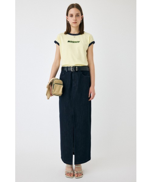 MOUSSY(マウジー)の「【ZOZO・一部店舗限定】MOUSSY RINGER TINY Tシャツ(Tシャツ/カットソー・レディース・オフホワイト/ブラック/ライトイエロー・FREE)」の22枚目の写真