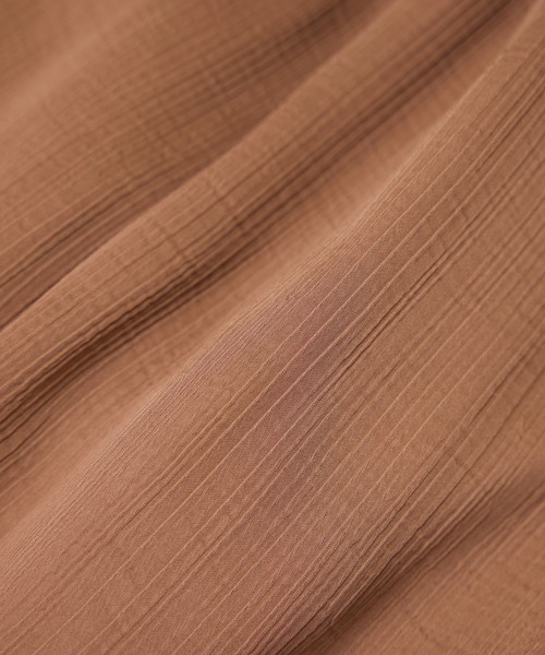 ROPE'（ロペ）の「楊柳スキッパーブラウス/イージーケア（シャツ/ブラウス・レディース・ブラック/レンガ・FREE）」の18枚目の写真