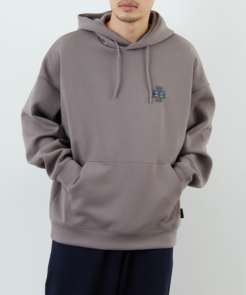 たかぞー[PENDLETON] 別注 ダンボールニットスウェットパーカー セール】[PENDLETON/ペンドルトン] 別注 フード刺繍ロゴ ダンボール