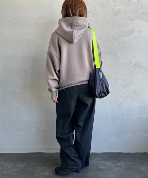 セール】[PENDLETON/ペンドルトン] 別注 フード刺繍ロゴ ダンボール