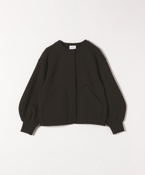 SHIPS any 〈洗濯機可能〉ノーカラー コンパクト ポケット ブルゾン セール】 SHIPS any:〈洗濯機可能〉ノーカラー コンパクト