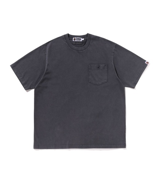 BAPE]GARMENT DYE ONE POINT RELAXEDFIT POCKET TEE 要在庫確認
