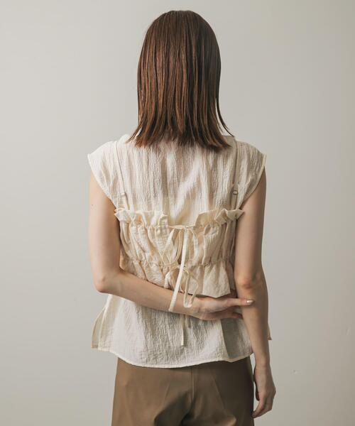 セール】ビスチェセットノースリーブシャツ（シャツ/ブラウス）｜SENSE