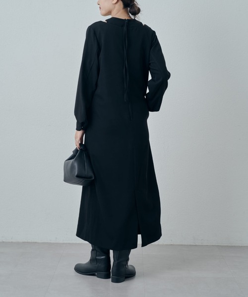 Lui's(ルイス)の「レイヤードワンピース(ワンピース・レディース・ブラック/チャコールグレー・36/38)」の19枚目の写真