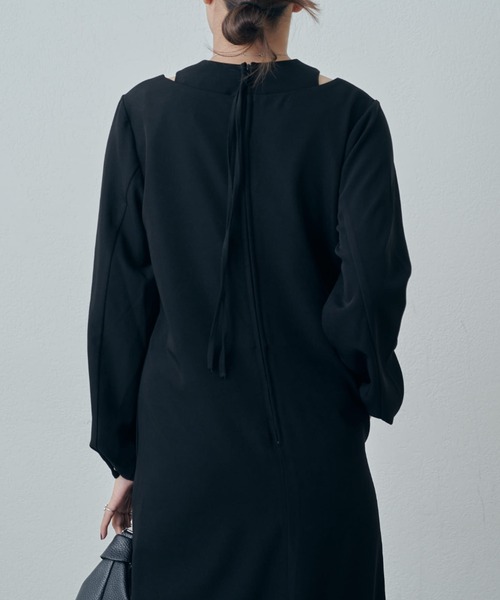 Lui's(ルイス)の「レイヤードワンピース(ワンピース・レディース・ブラック/チャコールグレー・36/38)」の15枚目の写真