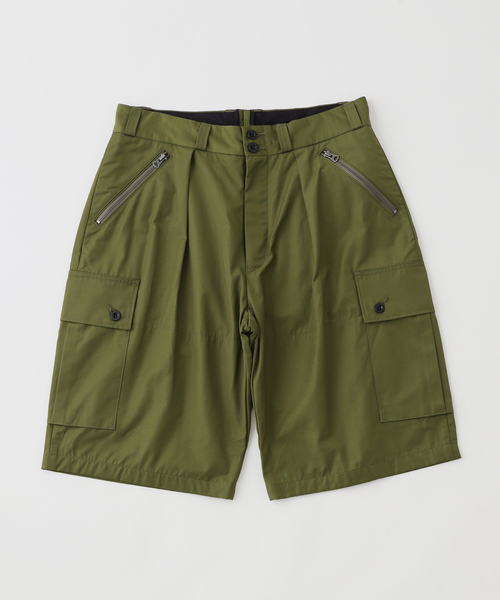 Ets.MATERIAUX(マテリオ)の「ETS.MATERIAUX(マテリオ) イタリアン アーミー ショーツ(その他パンツ・メンズ・オリーブ/ホワイト系その他・2/3)」の2枚目の写真