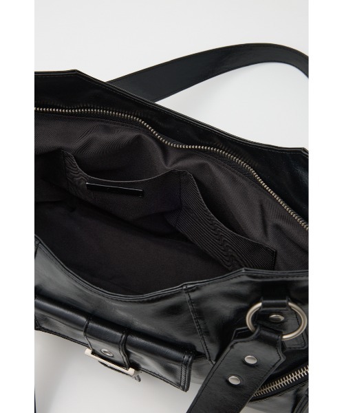 FRONT POCKET STUDS BAG フロントポケット スタッズ バッグ