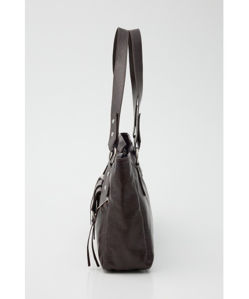 SLY（スライ）の「FRONT POCKET STUDS BAG フロントポケット スタッズ バッグ（ショルダーバッグ・レディース・ブラック/ライトブルー/ブラウン・FREE）」の19枚目の写真