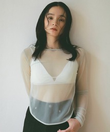 EIMY ISTOIRE | シアートップス(Tシャツ/カットソー)