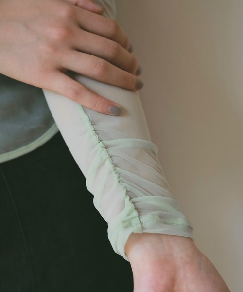 EIMY ISTOIRE(エイミーイストワール)の「シアートップス(Tシャツ/カットソー・レディース・グリーン系その他2/アイボリー/ベージュ/ブラック・F)」の14枚目の写真