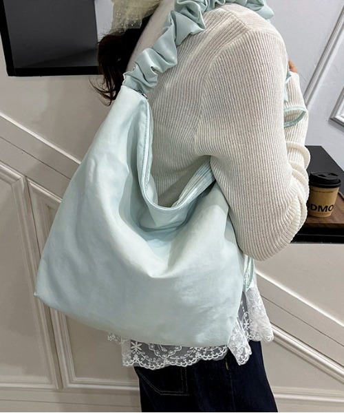 新品タグなし◯charmantsac シャギー バッグ ブルーグレー TAXIBAGS - BLUE LUG BLOG | 自転車店 ブルーラグ スタッフブログ