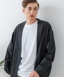 Blue Standard （ブルースタンダード）の「【Blue Standard:ブルースタンダード】フレンチリネンミックス カーディガン 吸水速乾 麻混　クールビズ（カーディガン/ボレロ）」