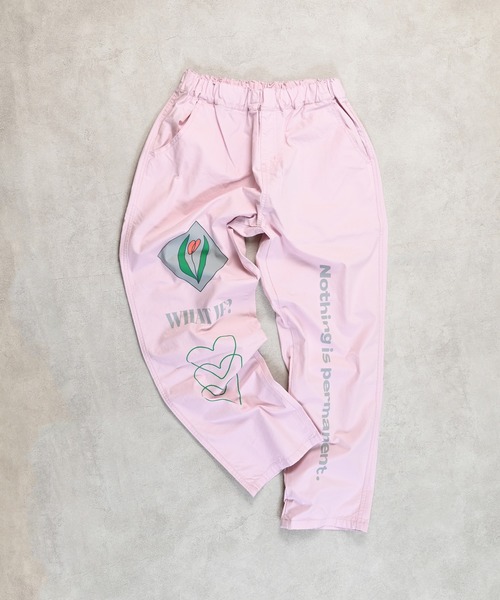 MARKEY'S（マーキーズ）の「ツイルプリントパンツ/おとな（その他パンツ・レディース・オリーブ/ライトピンク/ブラック/オフホワイト・160cm）」の4枚目の写真