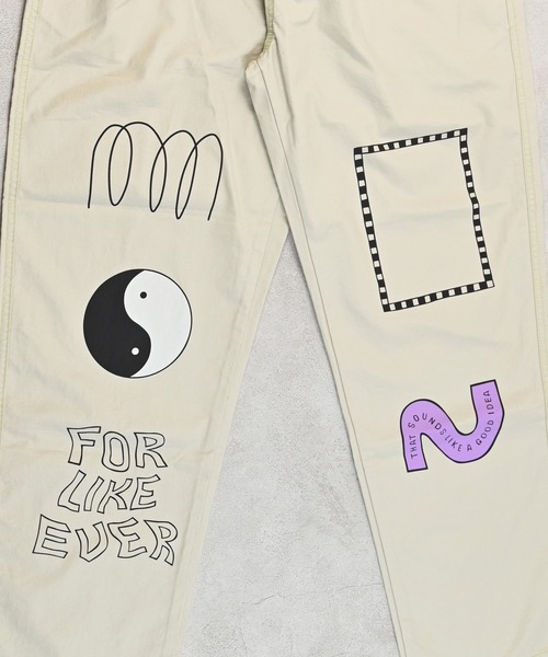 MARKEY'S（マーキーズ）の「ツイルプリントパンツ/おとな（その他パンツ・レディース・オリーブ/ライトピンク/ブラック/オフホワイト・160cm）」の15枚目の写真