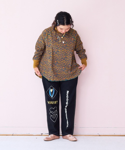 MARKEY'S（マーキーズ）の「ツイルプリントパンツ/おとな（その他パンツ・レディース・オリーブ/ライトピンク/ブラック/オフホワイト・160cm）」の22枚目の写真