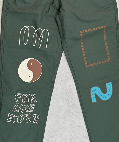 MARKEY'S（マーキーズ）の「ツイルプリントパンツ/おとな（その他パンツ・レディース・オリーブ/ライトピンク/ブラック/オフホワイト・160cm）」の6枚目の写真