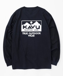 KAVU/カブー True Logo LS Tee/トゥルーロゴティー