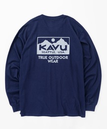 KAVU/カブー True Logo LS Tee/トゥルーロゴティー