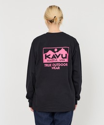 KAVU/カブー True Logo LS Tee/トゥルーロゴティー