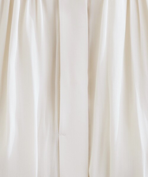 grove（グローブ）の「【洗える/お仕事/二の腕カバー】ヴィンテージサテンブラウス（シャツ/ブラウス・レディース・グリーン/ネイビー系/ライトイエロー系1/オフホワイト・01/02/03/04/05）」の7枚目の写真