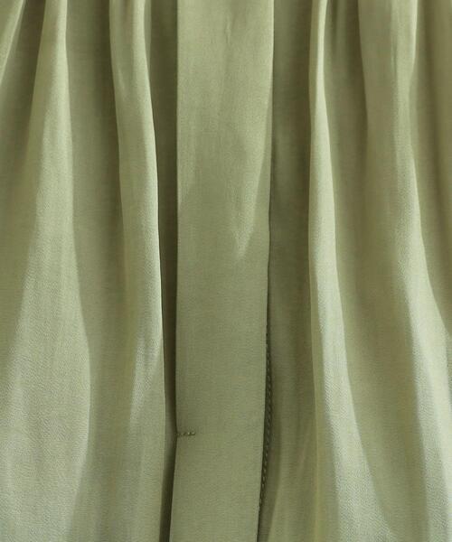 grove（グローブ）の「【洗える/お仕事/二の腕カバー】ヴィンテージサテンブラウス（シャツ/ブラウス・レディース・グリーン/ネイビー系/ライトイエロー系1/オフホワイト・01/02/03/04/05）」の12枚目の写真