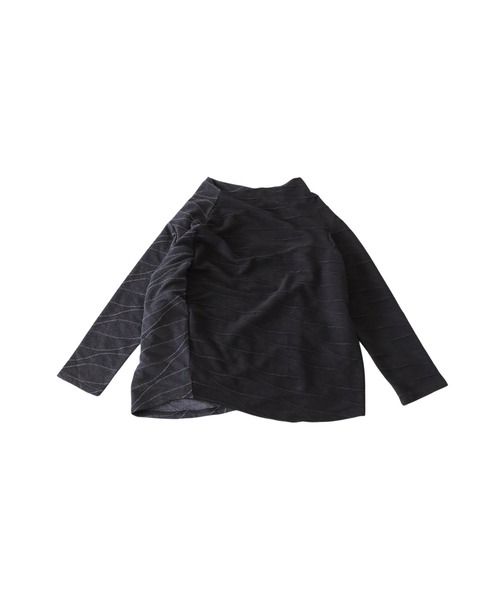 antiqua（アンティカ）の「ウェーブ柄アシンメトリートップス（その他トップス・レディース・ブラック/グレー・ONESIZE）」の17枚目の写真