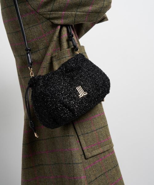 LANVIN en Bleu(ランバンオンブルー)の「カレンデショルダー(ショルダーバッグ・レディース・ブラック/ブラック系その他/シルバー/ベージュ・FREE)」の2枚目の写真