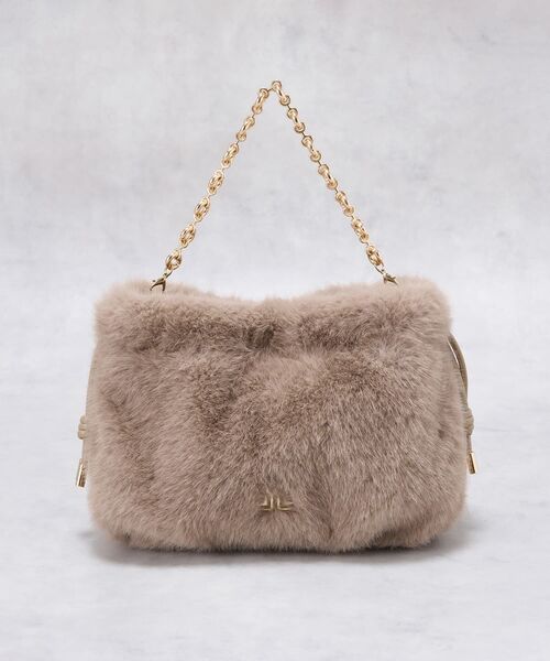 LANVIN en Bleu(ランバンオンブルー)の「カレンデショルダー(ショルダーバッグ・レディース・ブラック/ブラック系その他/シルバー/ベージュ・FREE)」の5枚目の写真