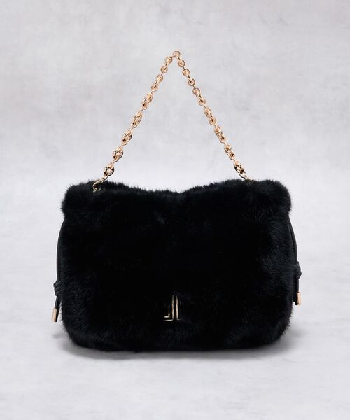 LANVIN en Bleu(ランバンオンブルー)の「カレンデショルダー(ショルダーバッグ・レディース・ブラック/ブラック系その他/シルバー/ベージュ・FREE)」の6枚目の写真