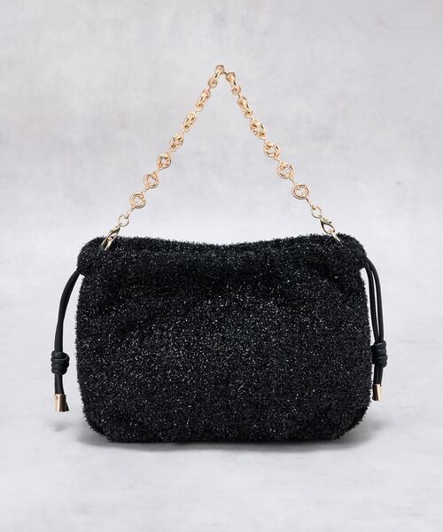 LANVIN en Bleu(ランバンオンブルー)の「カレンデショルダー(ショルダーバッグ・レディース・ブラック/ブラック系その他/シルバー/ベージュ・FREE)」の10枚目の写真