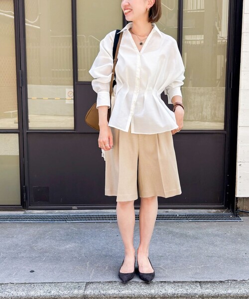 セール】《セットアップ対応》ウォッシャブルウール調ストレッチハーフ